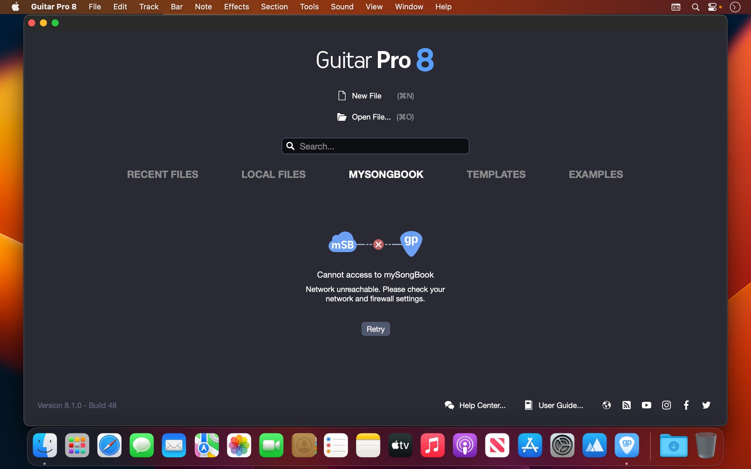 Guitar Pro 8 screenshot 1